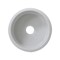 Nantucket Sinks 18 inch Fireclay Round Bar-Prep Sink Hyannis-18 - alternate 1